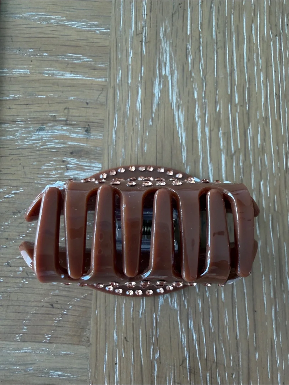 Piper K Rhinestone Football Hair Clip TELETIES Game Day Hair Ties Tennessee VOLS